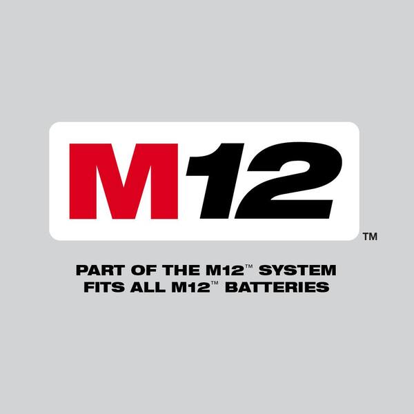 Milwaukee - M12 12-Volt Lithium-Ion Cordless M-Spector 360-Degree Inspection Camera 9 ft. Cable Kit w/ One 1.5Ah Battery & Hard Case