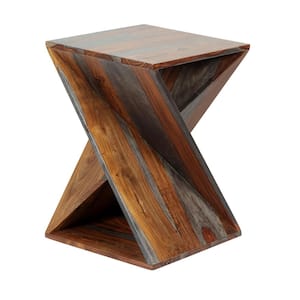 22 in. Sierra Brown Accent Table