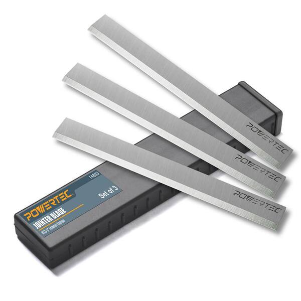 POWERTEC 6 in. HighSpeed Steel Jointer Knives for Delta 37190 37195