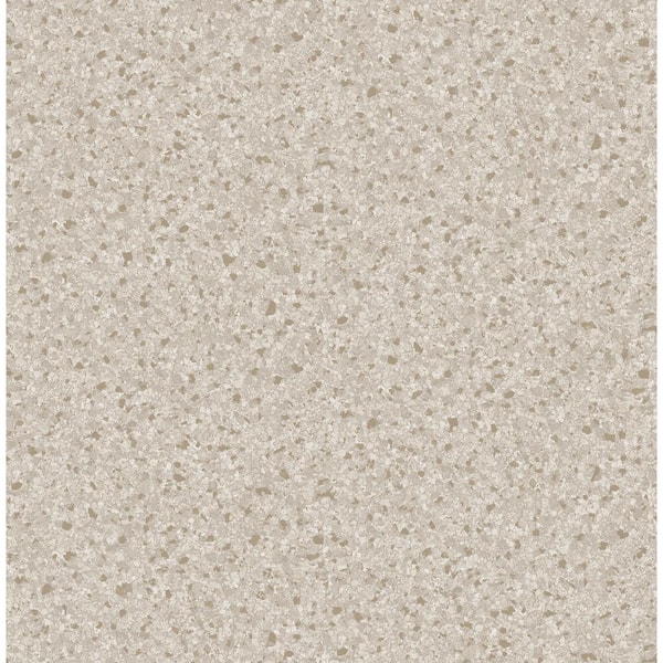 InHome Monumental White Stone Peel and Stick Sample, 8 in. x 10 in. Wallpaper Sample