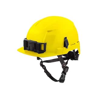 BOLT Yellow Type 2 Class E Front Brim Non-Vented Safety Helmet