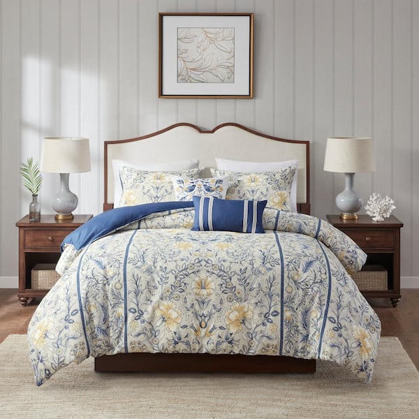 HARBOR HOUSE Livia 5-Piece Multi Cotton King Duvet Cover Set