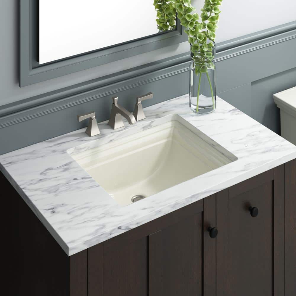 Elegant Vibrant Brushed Nickel Widespread Bathroom Faucet