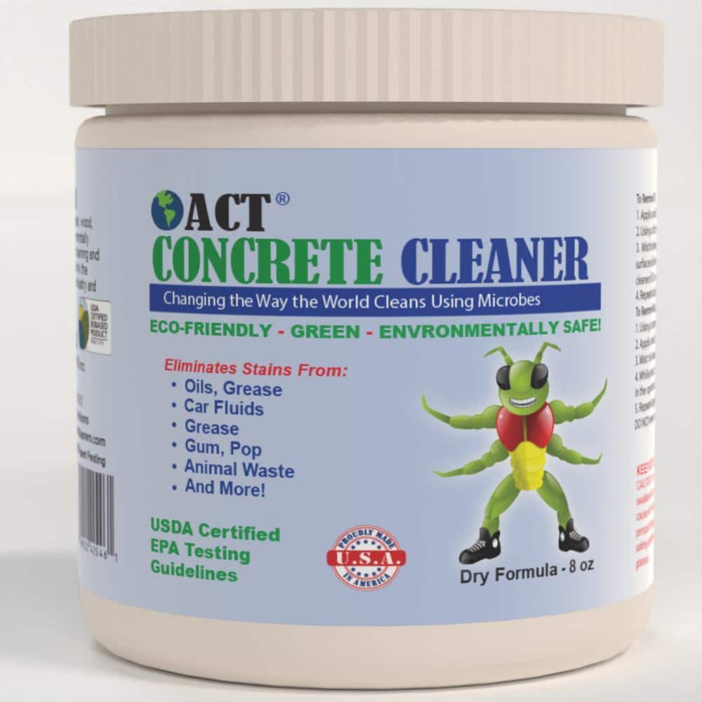 ACT 8 oz. Concrete Cleaner CC-200-5 - The Home Depot