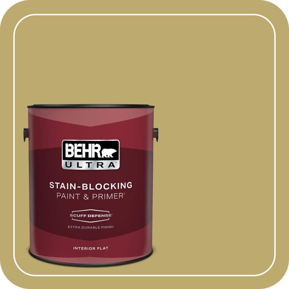 1 gal. #370F-5 Coriander Seed Extra Durable Flat Interior Paint & Primer product image for price tracking