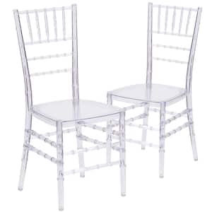 Crystal Ice Crystal Chiavari Chairs (Set of 2)