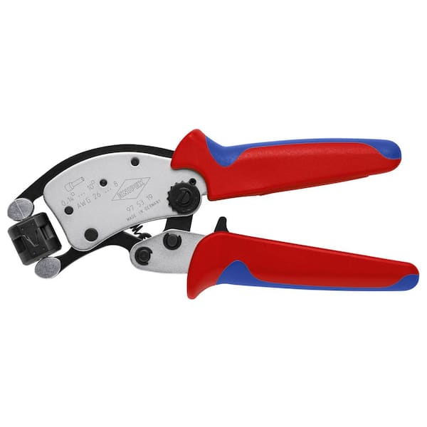 KNIPEX 8 in. KNIPEX Twistor T Self-Adjusting Crimping Pliers for Wire Ferrules