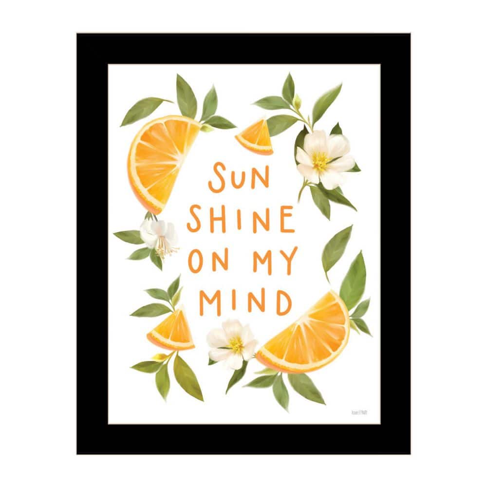 1-Piece Framed Graphic Print Quotes and Sayings 18.00 in. x 14.00 in. price history on PriceWatchPro