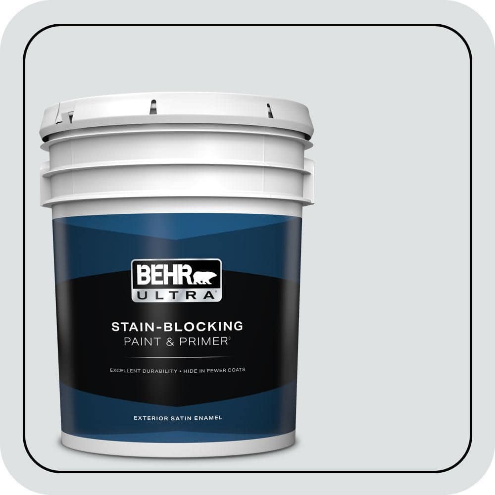 5 gal. #MQ3-27 Etched Glass Satin Enamel Exterior Paint & Primer price history on PriceWatchPro