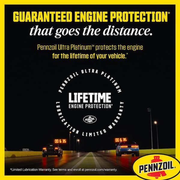 Pennzoil Ultra Platinum 5W20 Motor Oil 5 Qt. 550045202 - The Home