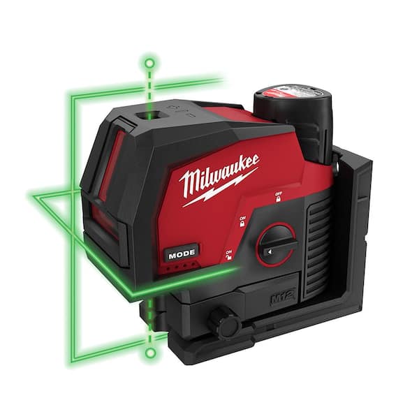 Milwaukee Redstick Magnetic Box Level Set with Torpedo Level and M12  12-Volt Green 250 ft. 3-Plane Laser Level Kit (6-Piece) MLBXCM78-3632-21 -  The Home Depot