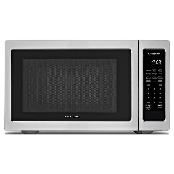 KitchenAid 1.6 cu. ft. Countertop Microwave in Stainless Steel