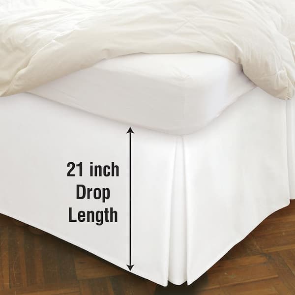 Solid Color Bed Skirt | SHEIN USA