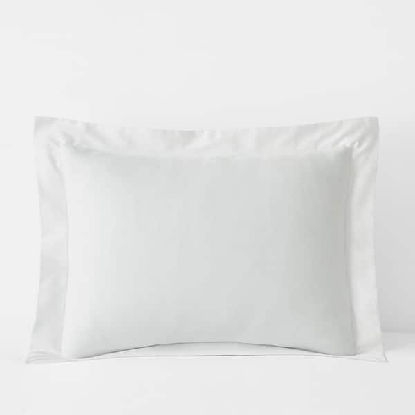 The Company Store Company Cotton White Sateen King Sham