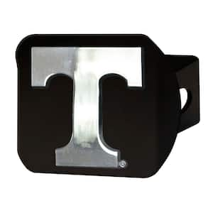 NCAA University of Tennessee Class III Black Hitch Cover with Chrome Emblem