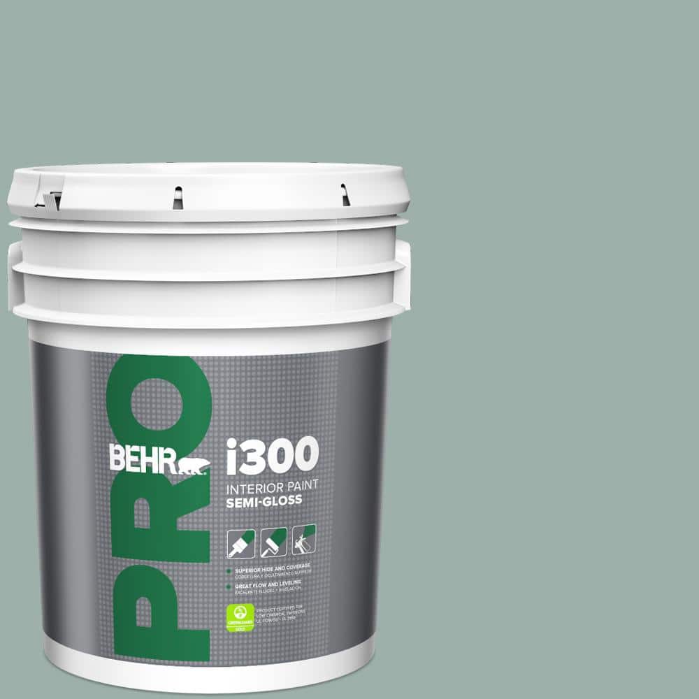 5 gal. #490F-4 Gray Morning Semi-Gloss Interior Paint price history on PriceWatchPro