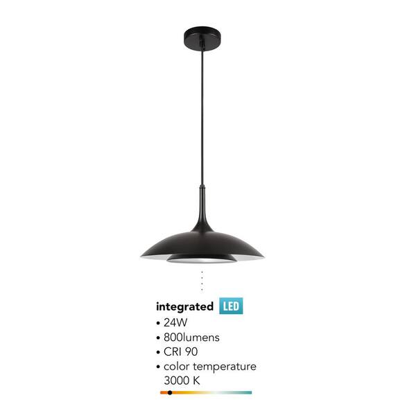 Novogratz x Globe Electric Marigny 14-Watt 1-Light Glossy Novogratz x Globe Electric Marigny 14-Watt 1-Light Glossy