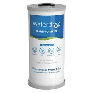 B-WD-WF10F Whole House Replacement Water Filter, Sediment Filter, Replacement for Ispring, Any 10 in. x 4.5 in. System
