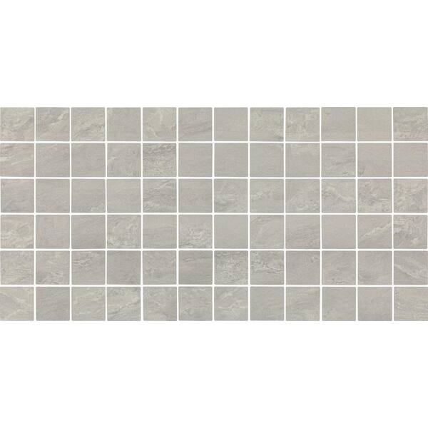 Daltile Bryne Mist 12 in. x 24 in. Glazed Ceramic Mosaic Tile (24 sq. ft./case)