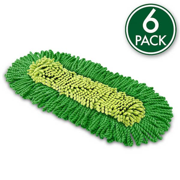 Flexible Microfiber Dust Mop Refill (6-Pack)