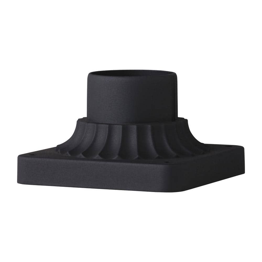 3 in. Textured Black Outdoor Die-Cast Aluminum Pier Mount Base price history on PriceWatchPro