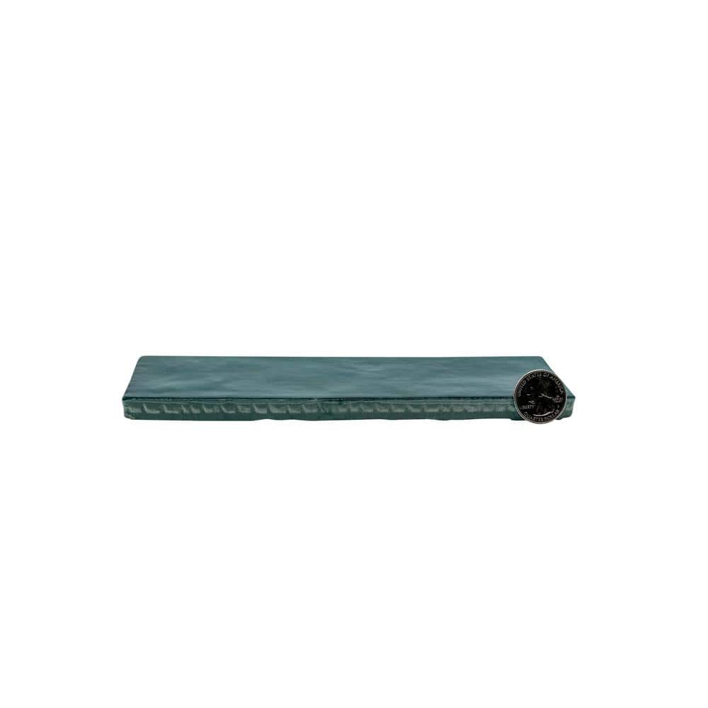 Green Gloss Ceramic Wall Tile 2.5" x 8" (76-Pack)