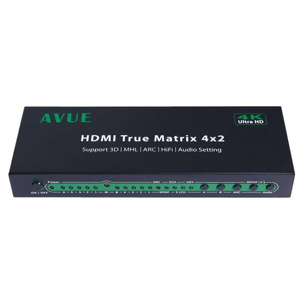 AVUE HDMI True Matrix 4 x 2 Converter
