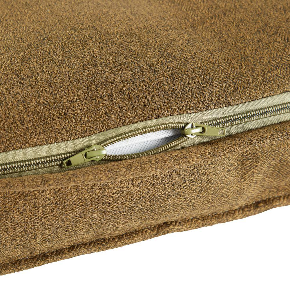 Greendale 24" Square Tufted Polyester Floor Pillow