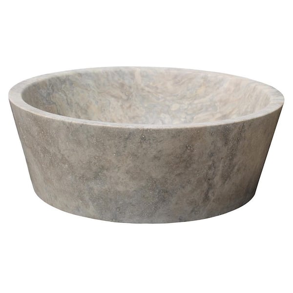 TashMart Tapered Natural Stone Vessel...