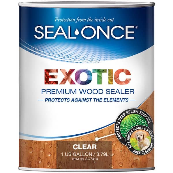Seal Once 1 gal. SO Exotic Exterior Stain