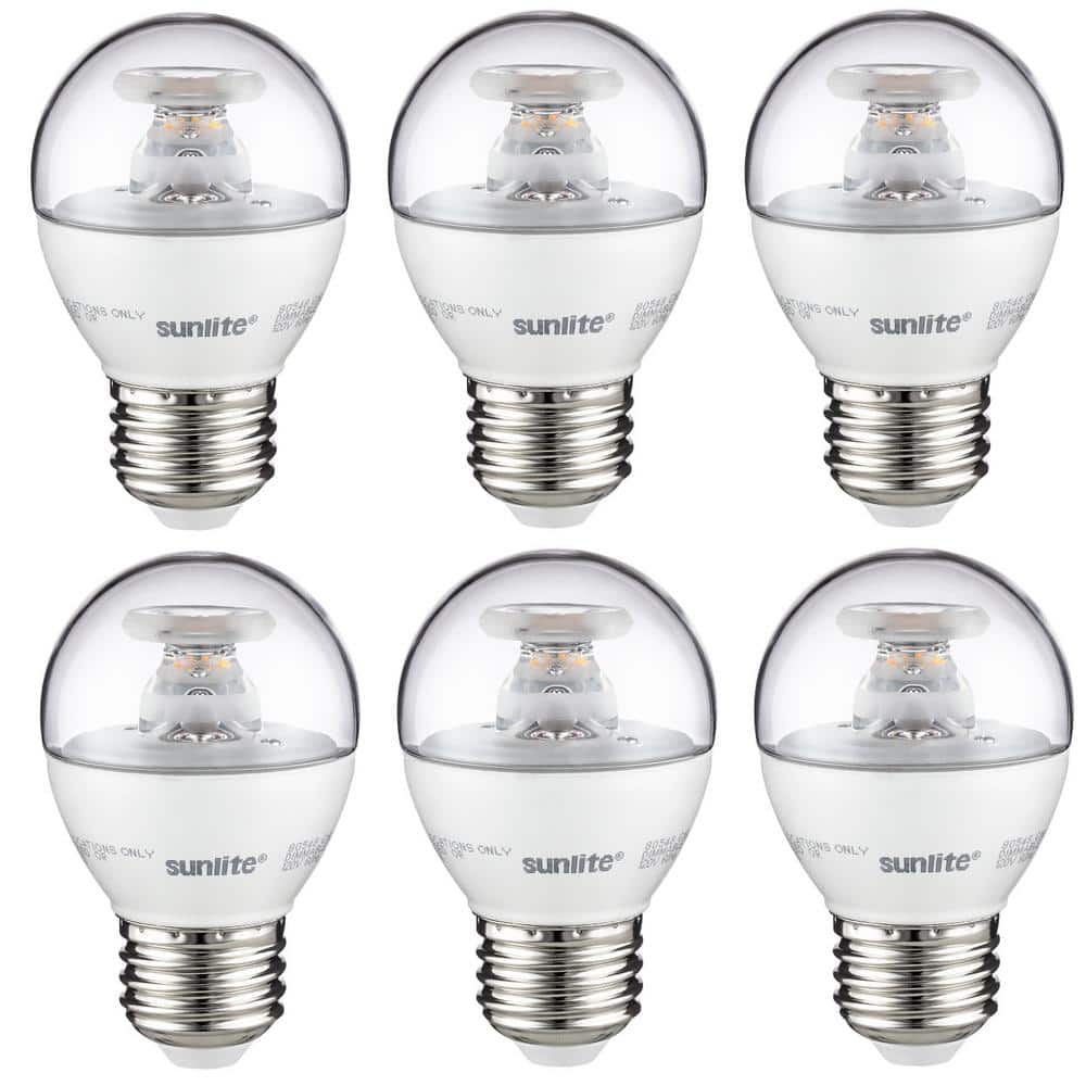 60-Watt Equivalent Clear Warm White G16 Dimmable LED Light Bulb (6-Pack) price history on PriceWatchPro