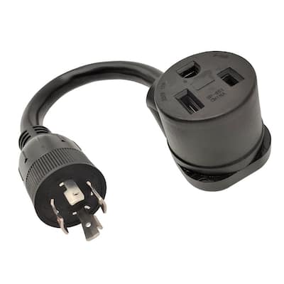 1.5FT Parkworld 691890A Power Adapter cord 4-Prong Generator 30A Locking L14-30P Male to Welding 50 AMP 6-50R Female 1.5FT Parkworld 691890A Power Adapter cord 4-Prong Generator 30A Locking L14-30P Male to Welding 50 AMP 6-50R Female