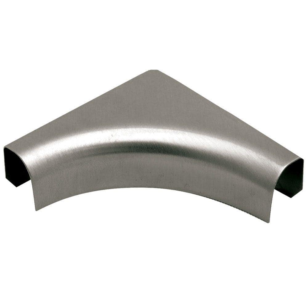 Schluter Systems Eck E Brushed Stainless Steel V2A Metal Corner