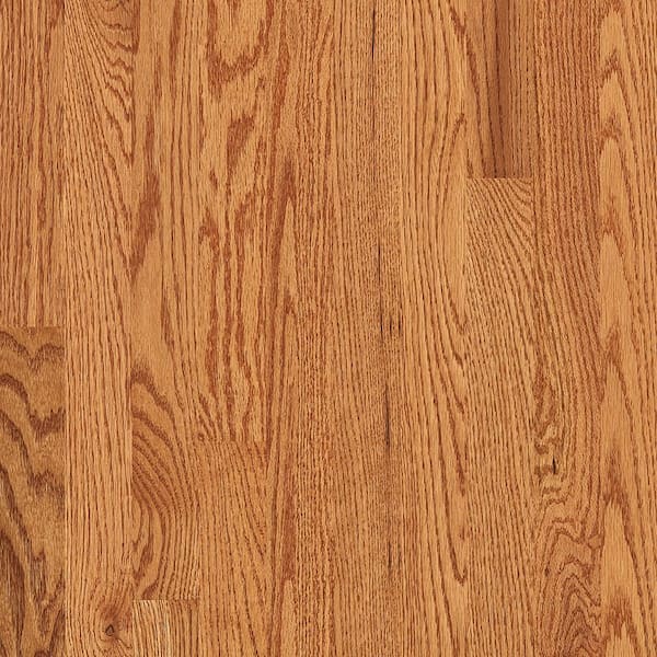 Bruce Plano Low Gloss Marsh Oak 3/4 in. T x 2-1/4 in. W Smooth Solid Oak Hardwood Flooring (20 sq.ft./ctn)