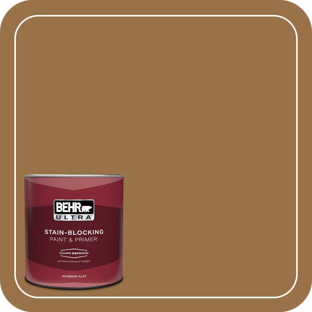 1 qt. #PPU4-17 Olympic Bronze Extra Durable Flat Interior Paint & Primer price history on PriceWatchPro