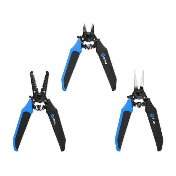 Crescent Z2 Mixed Pliers Set with Dual Material Grips (3-Piece