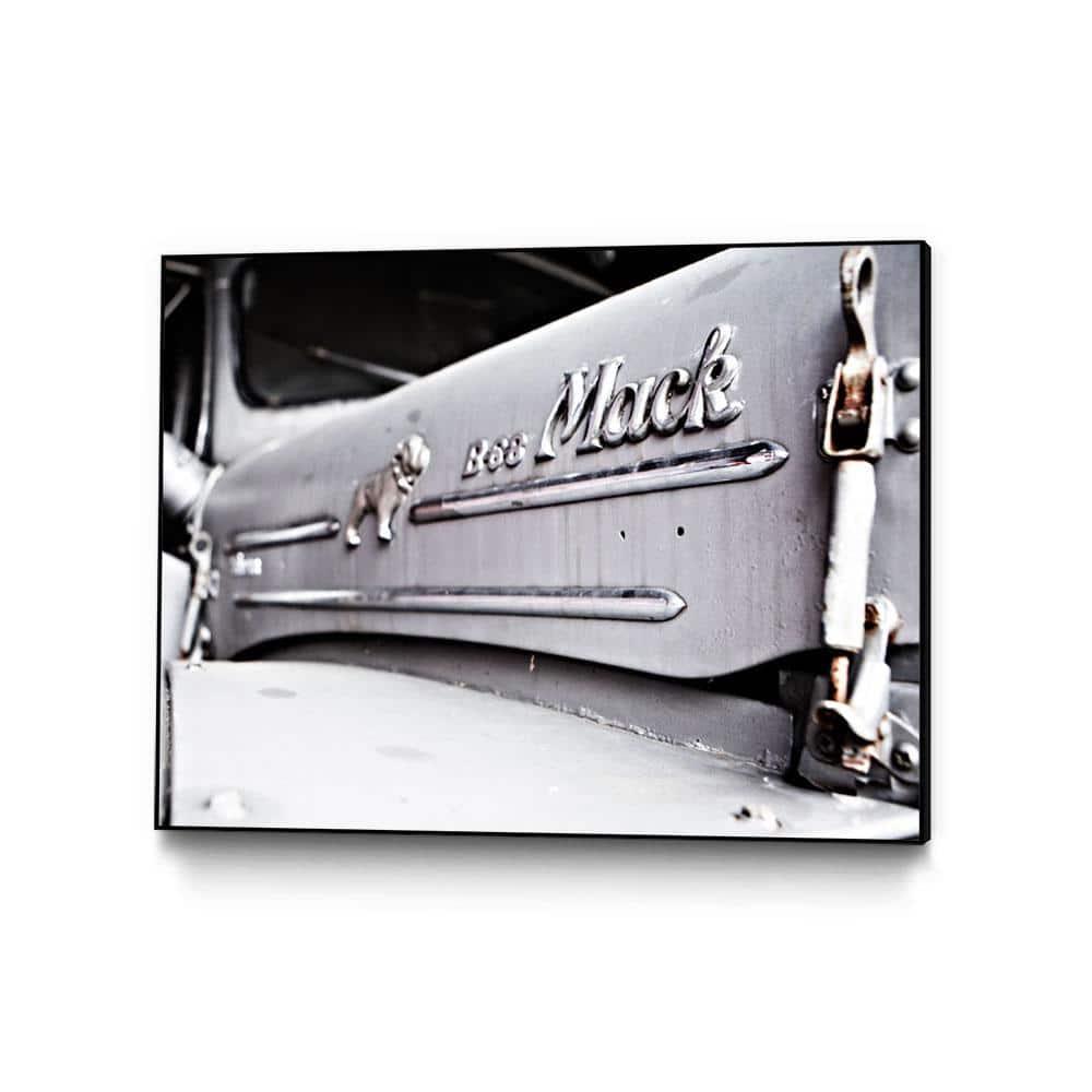 Car by Peter Morneau Framed Abstract Wall Art Print 28 in. x 22 in.