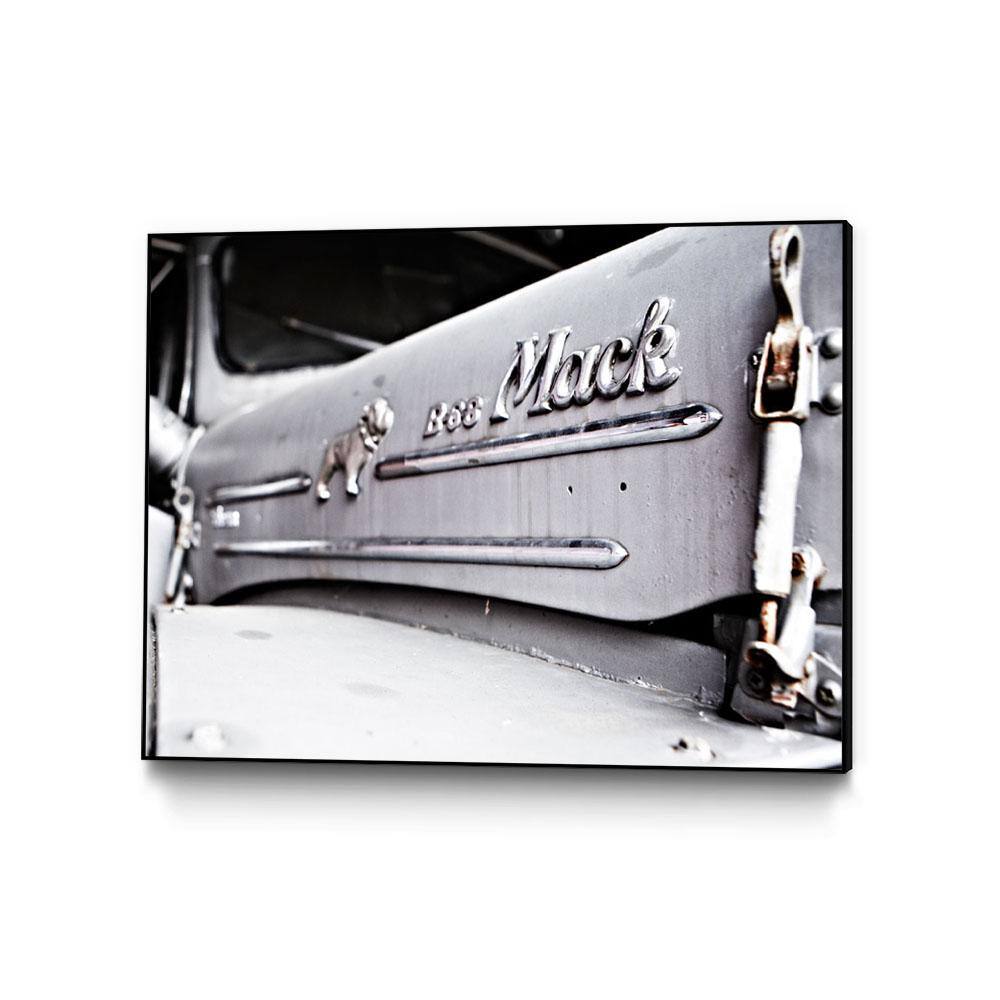 Car by Peter Morneau Framed Abstract Wall Art Print 32 in. x 24 in.