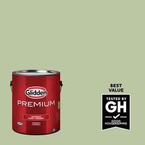 Glidden Premium 1 gal. PPG1121-4 Quaking Grass Satin Exterior