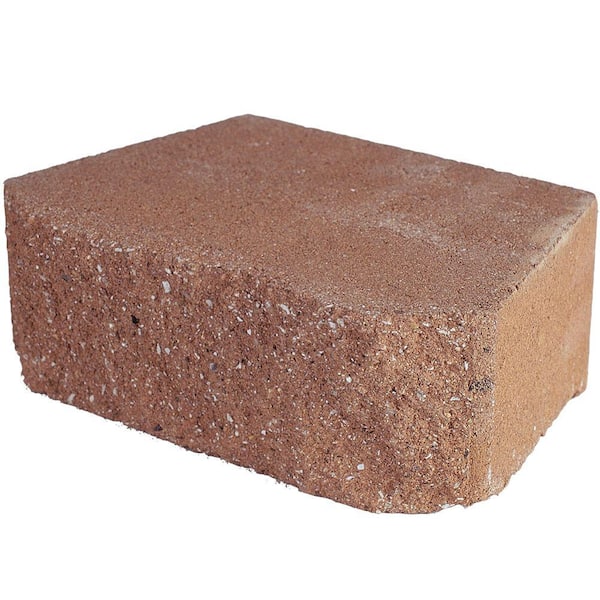 Pavestone 4 in. x 11.75 in. x 6.75 in. Terracotta Concrete Retaining Wall Block