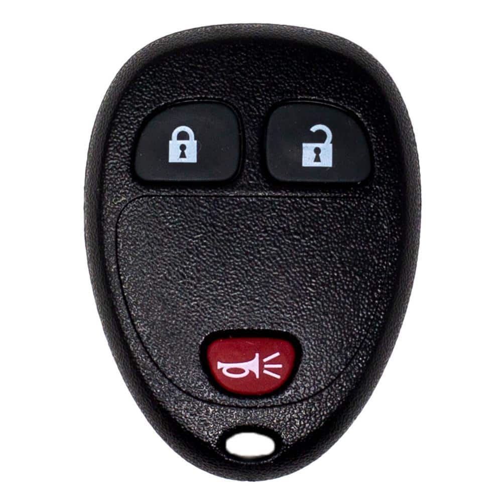 GM 3 Button Keyless Entry Remote Replacement Case - Black Shell Only, No Electronics - Easy DIY Installation price history on PriceWatchPro