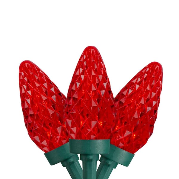 20.25 ft. 50-Count Smooth Constant LED C9 Neutral Multi Color Lights Christmas Specialty Lights 1-Pack