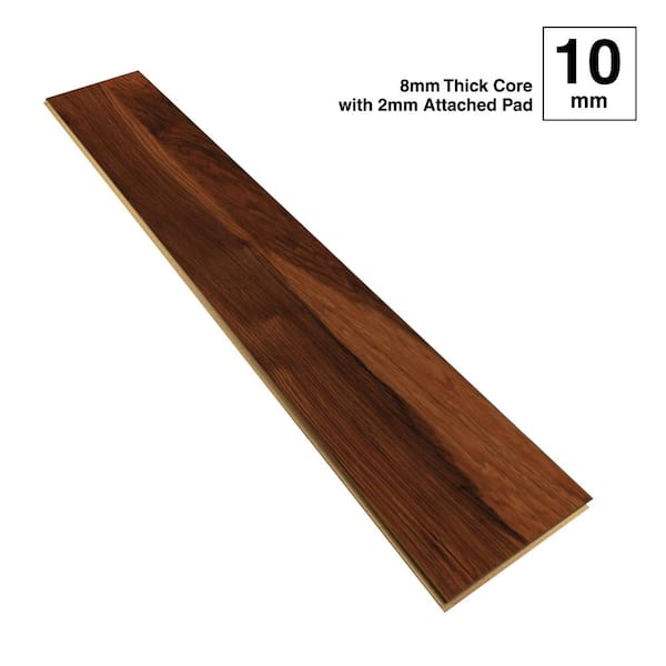 Krono Original River Penfold Hickory 10 mm T x 8 in. W Waterproof Laminate Wood Flooring (18.6 sqft/case)