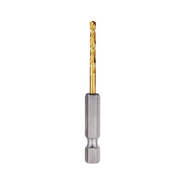 Milwaukee SHOCKWAVE 7/64 in. Titanium Twist Drill Bit 48-89-4604