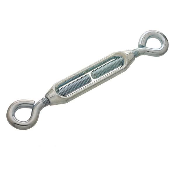 Everbilt 1/4 in. x 5-1/4 in. Stainless Steel Eye and Eye Turnbuckle