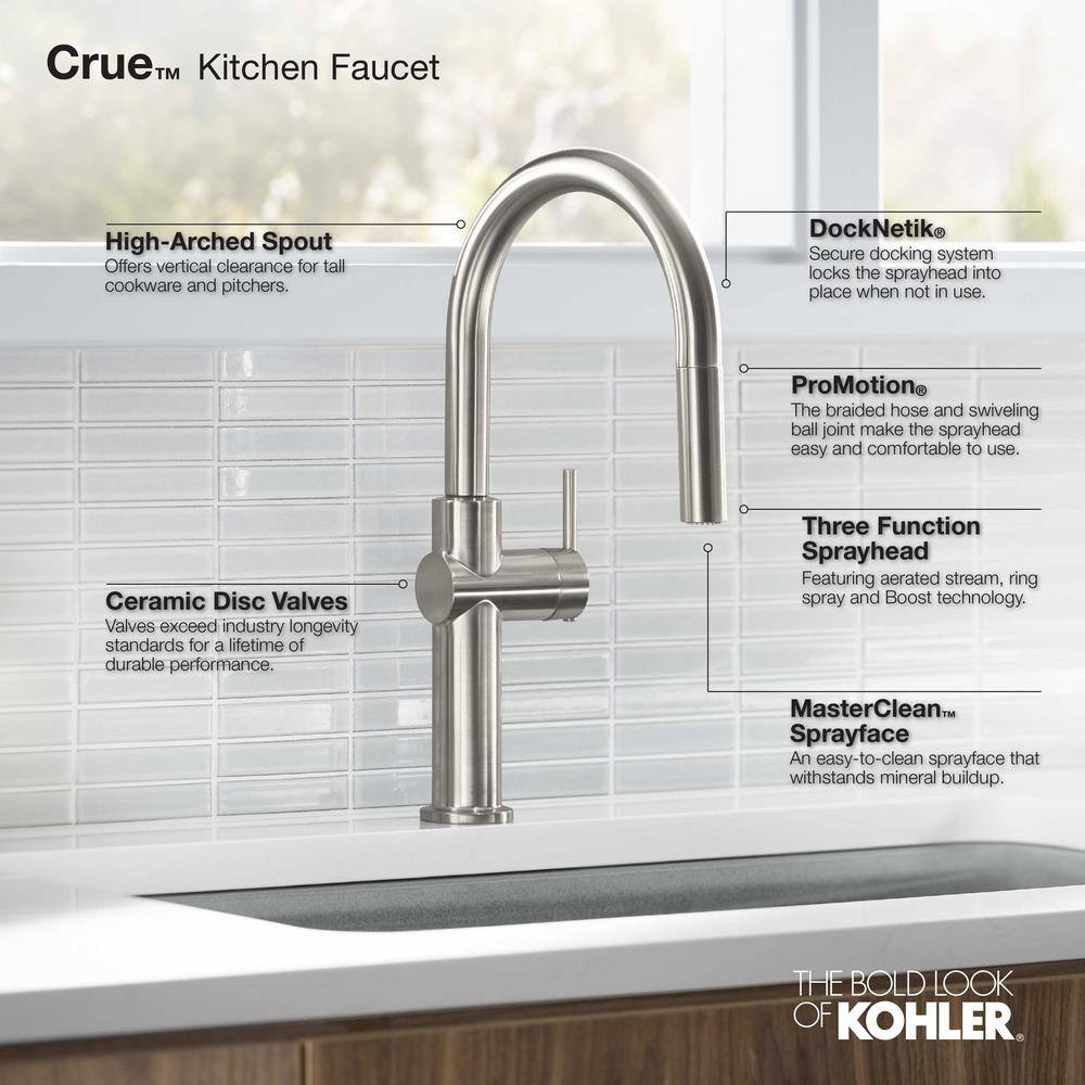 Matte Black Single Handle Pull Down Kitchen Faucet