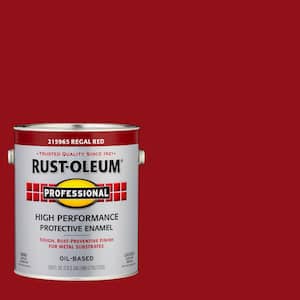 1 gal. High Performance Protective Enamel Gloss Regal Red Oil-Based Interior/Exterior Paint (2-Pack)