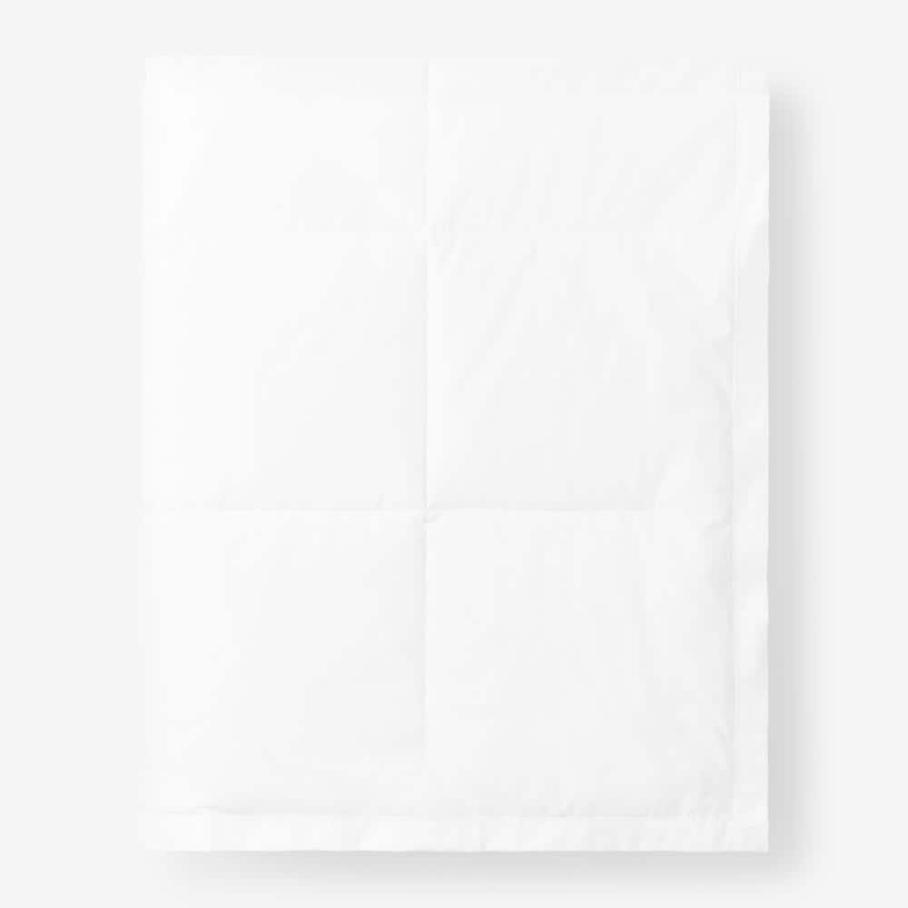 The Company Store LaCrosse Down White Cotton Twin Blanket 11182AT