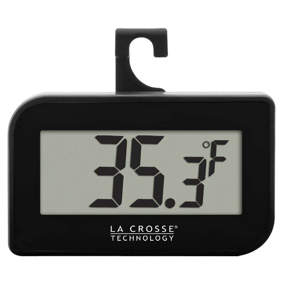 Digital Thermometer With Magnet For Home Stander Freezer LED Alarm Fridge 