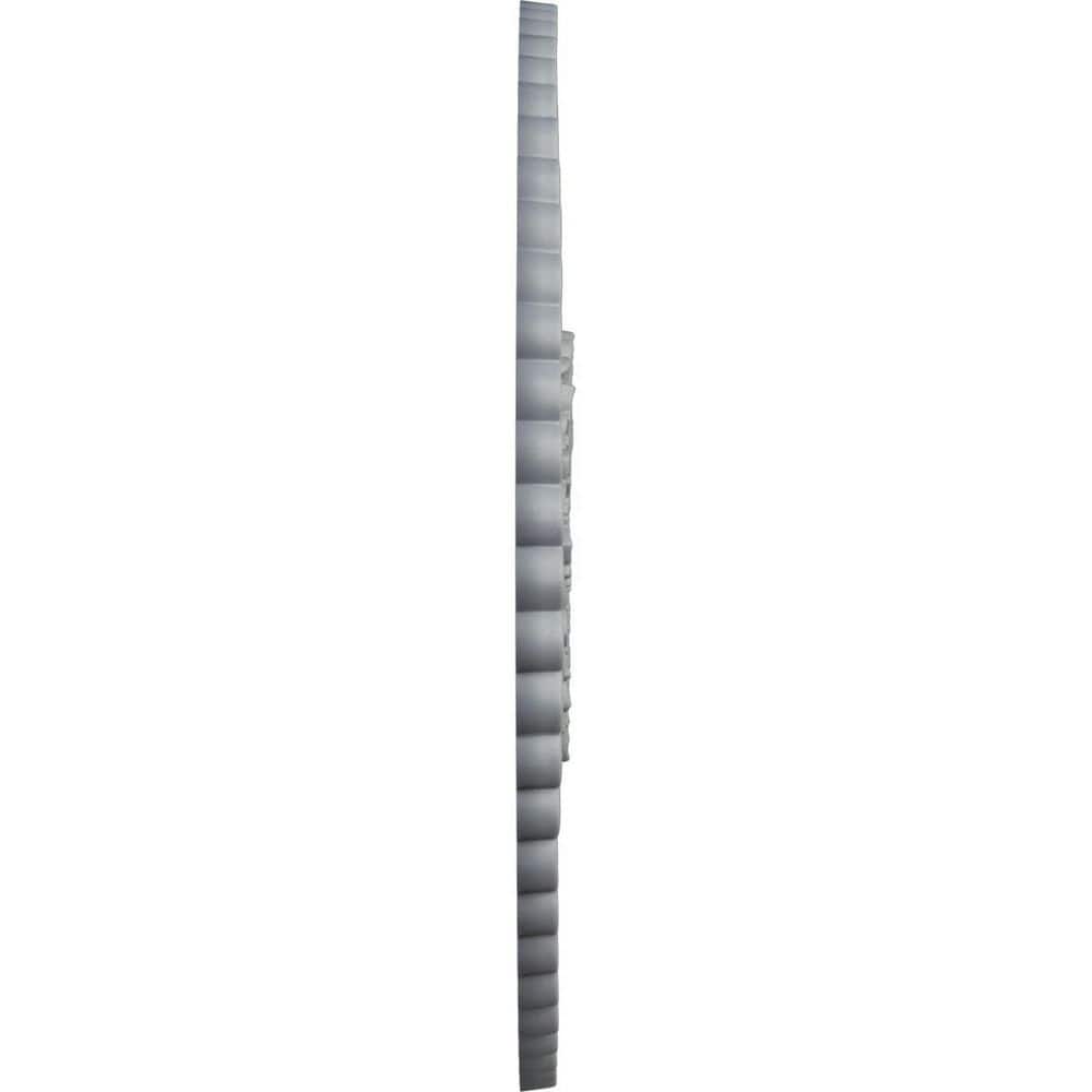 Melonie Primed Gray Polyurethane Architectural Ceiling Medallion